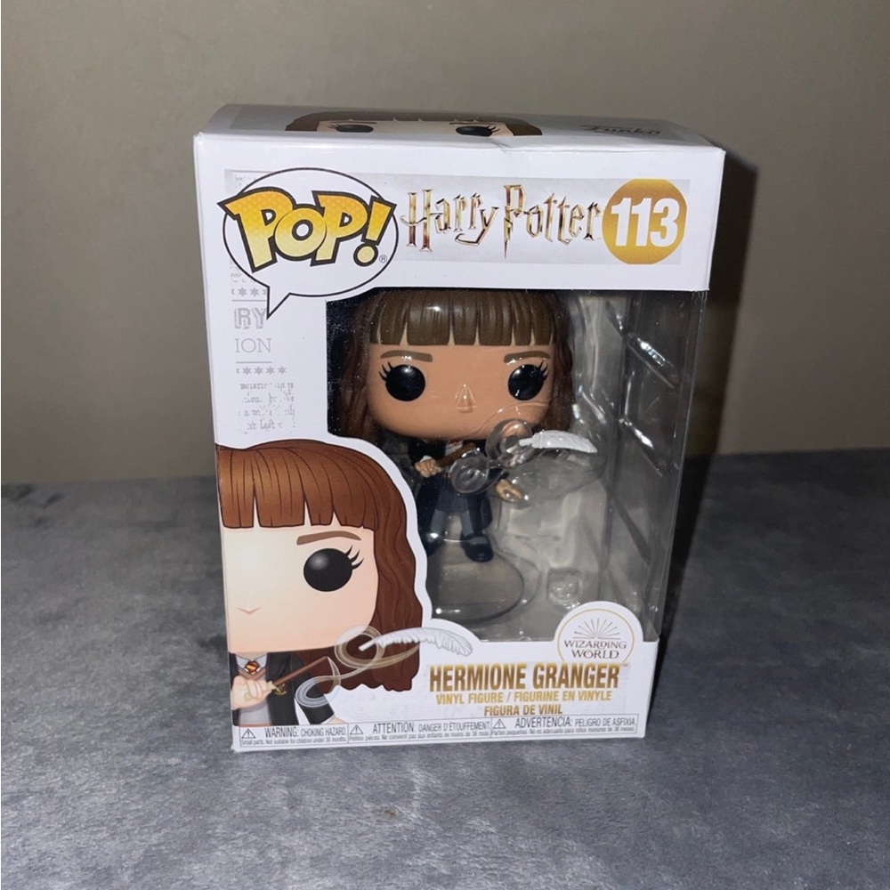 Funko Pop 113 Harry Potter hermione granger with feather